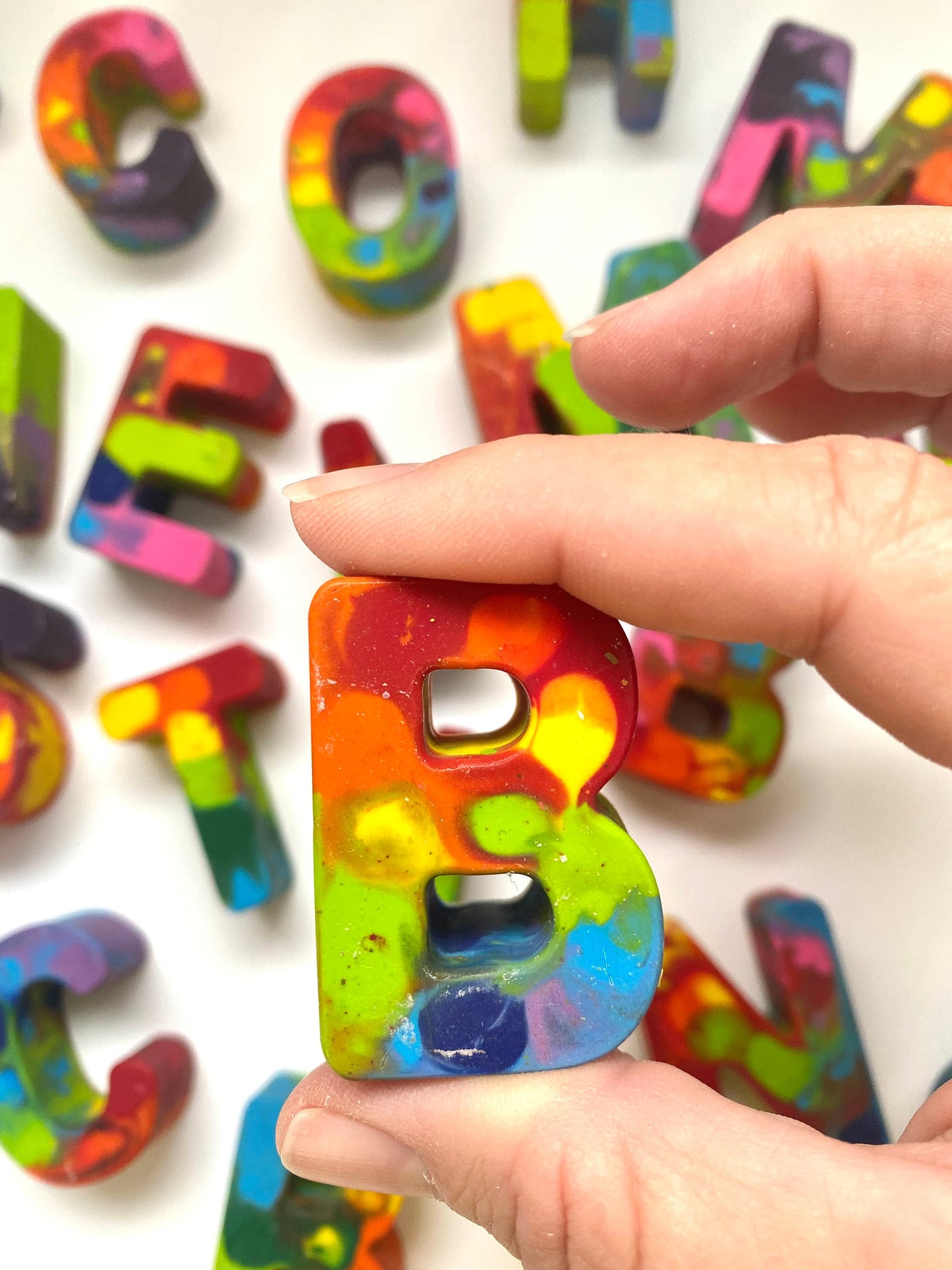 Personalized Crayon Names, Handmade