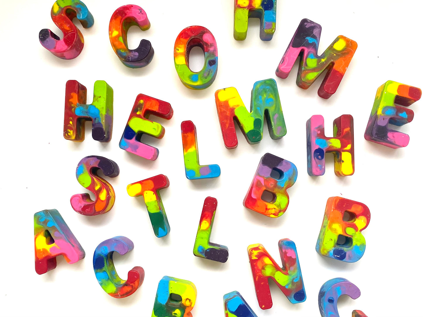 Personalized Crayon Names, Handmade