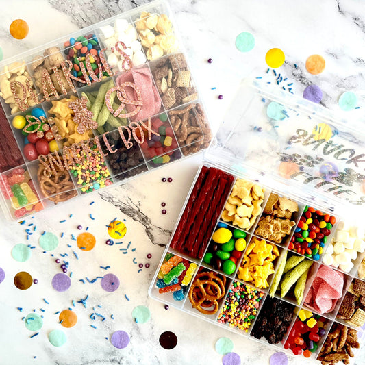 personalized gift snack box